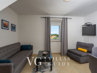 Villa Anni with pool island Krk Living room