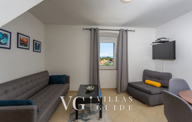 Villa Anni with pool island Krk Living room