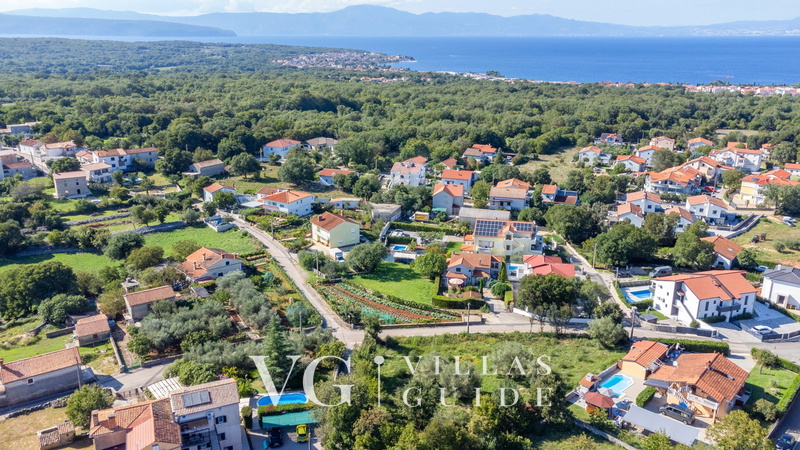 Villa Anni with pool island Krk Mikrolokacija