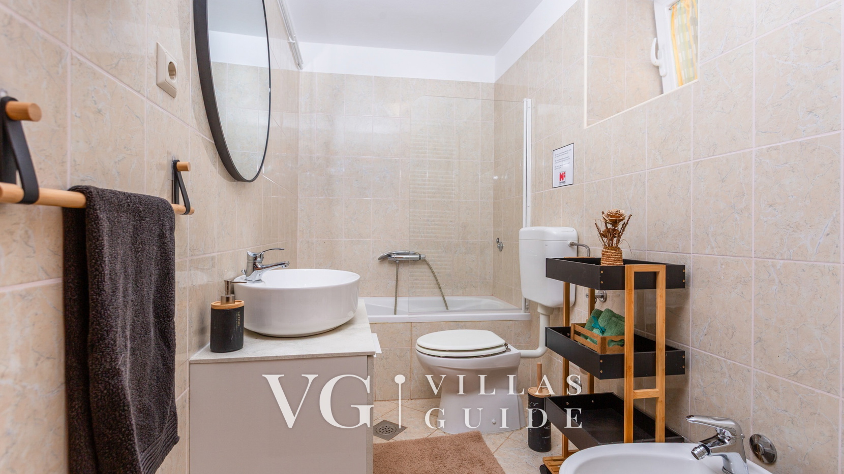 Villa Anni with pool island Krk Kupaonica