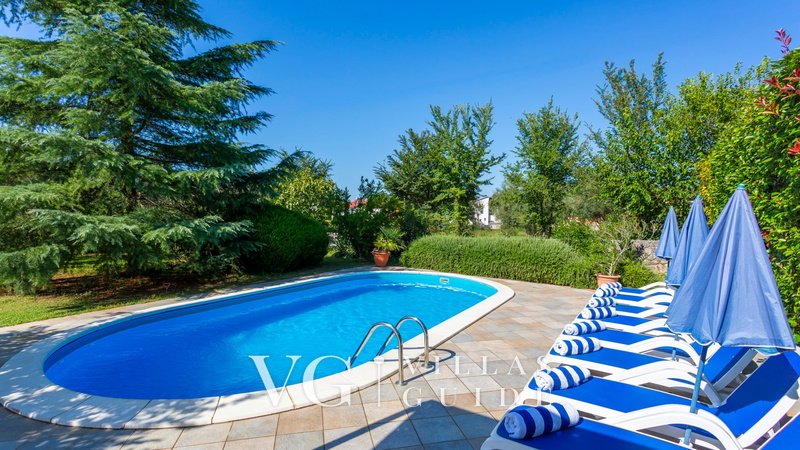 Villa Anni with pool island Krk Bazen