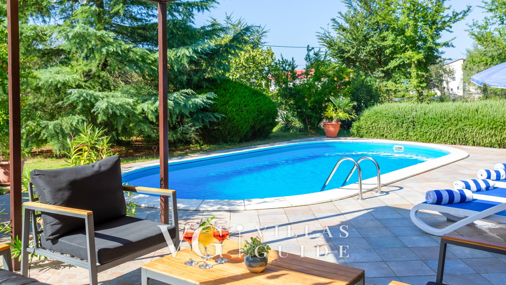 Villa Anni with pool island Krk Bazen