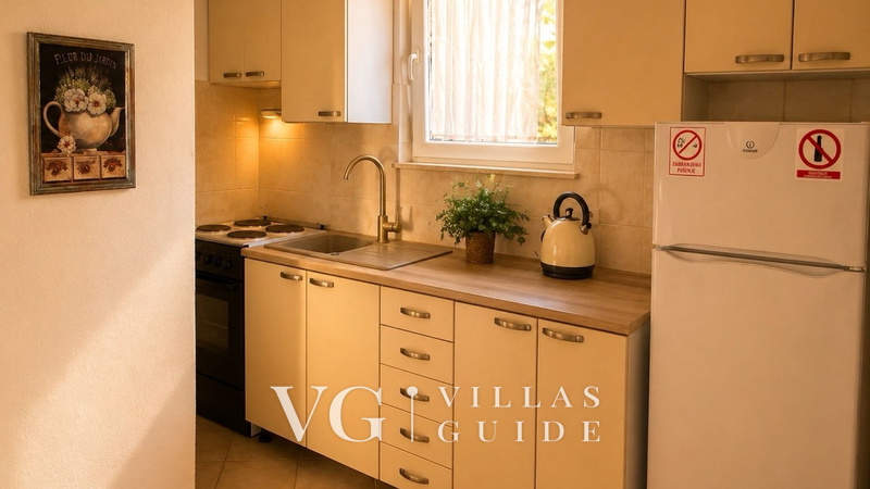 Villa Anni with pool island Krk Küche