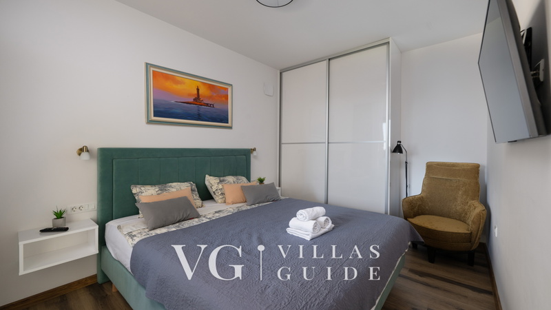 Apartment Megi Schlafzimmer