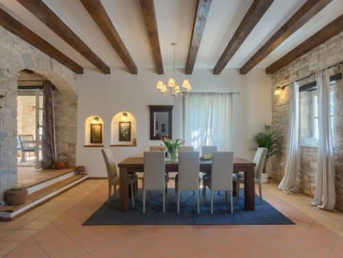 Villa White house B with pool Istria