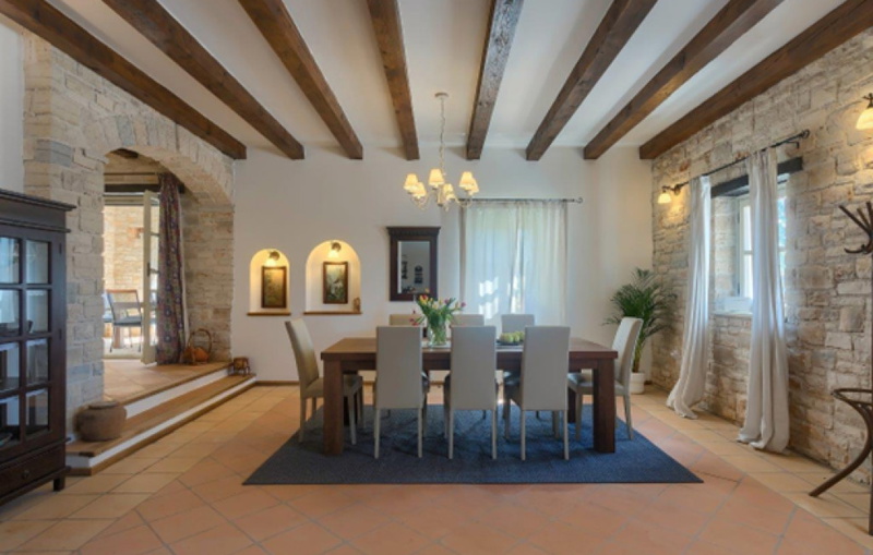 Villa White house B with pool Istria