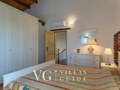 Villa White house B with pool Istria Schlafzimmer