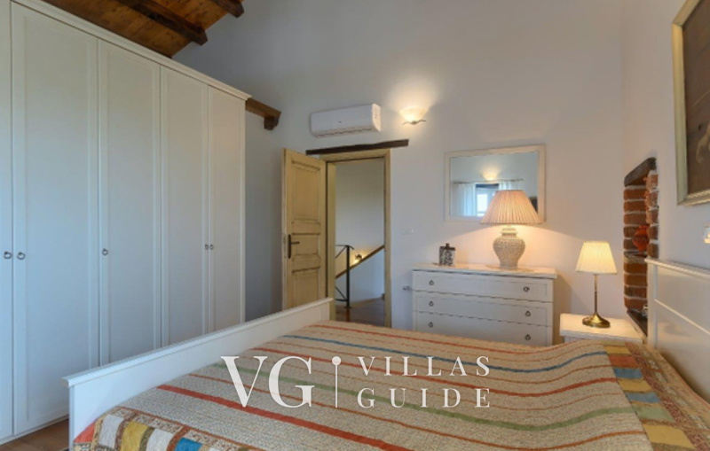 Villa White house B with pool Istria Schlafzimmer