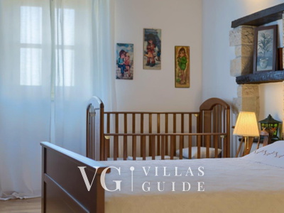 Villa White house B with pool Istria Schlafzimmer