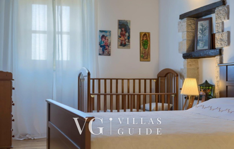 Villa White house B with pool Istria Schlafzimmer