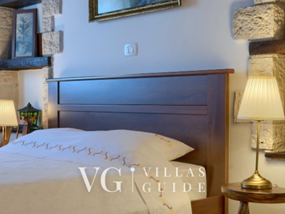 Villa White house B with pool Istria Schlafzimmer