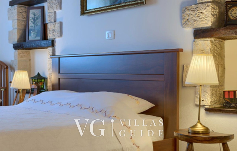 Villa White house B with pool Istria Schlafzimmer