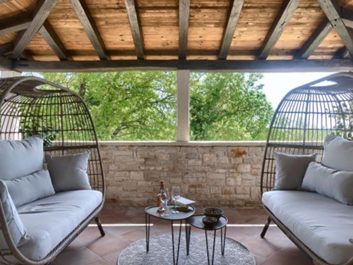 Villa White house B with pool Istria