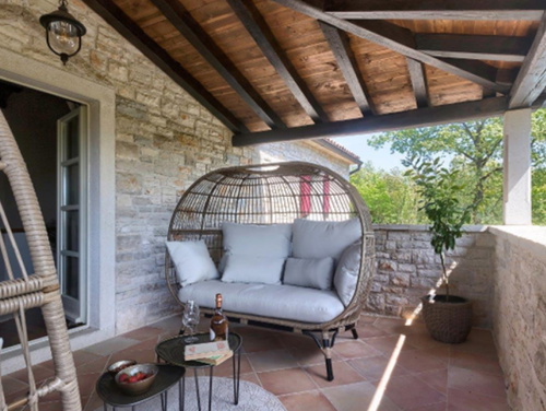 Villa White house B with pool Istria