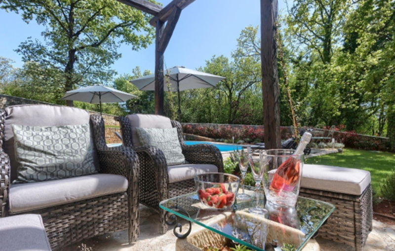 Villa White house B with pool Istria