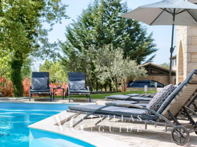 Villa White house B with pool Istria