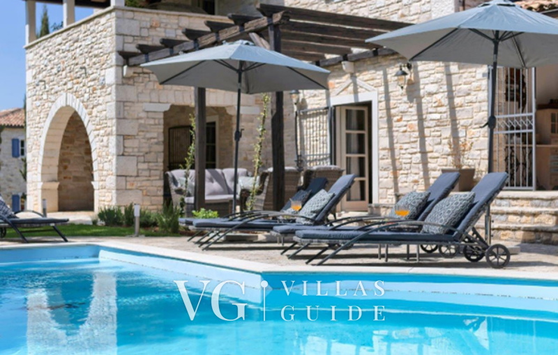 Villa White house B with pool Istria Pool