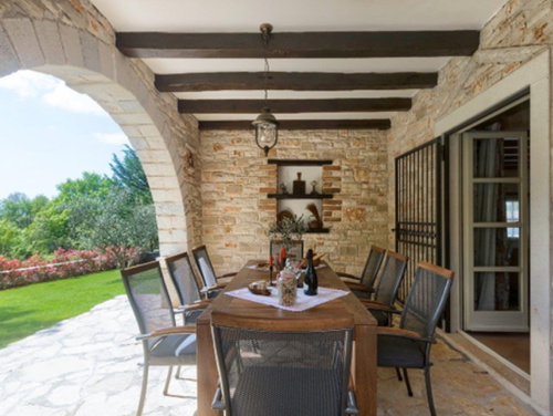 Villa White house B with pool Istria