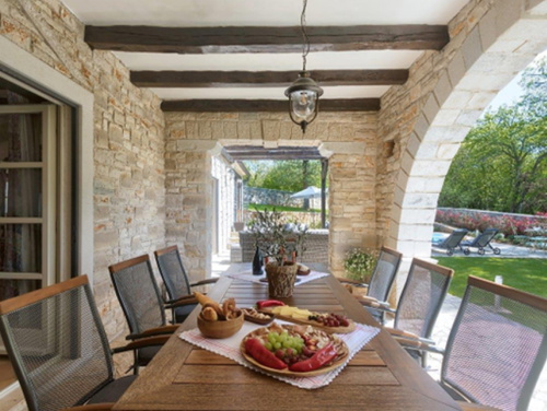 Villa White house B with pool Istria