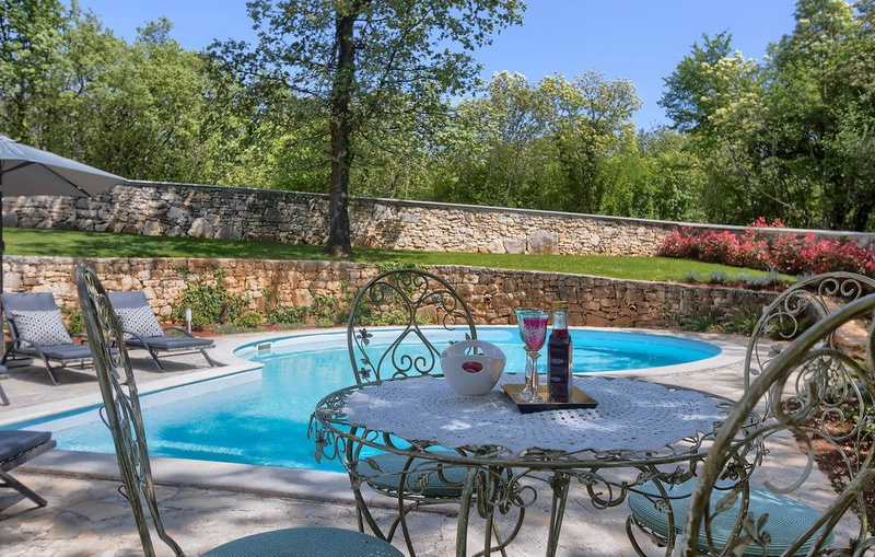 Villa White house B with pool Istria