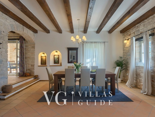 Villa White house B with pool Istria