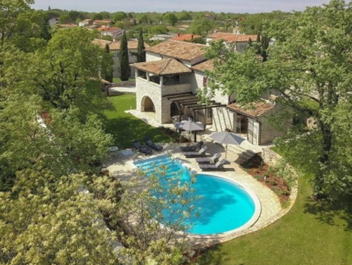 Villa White house B with pool Istria