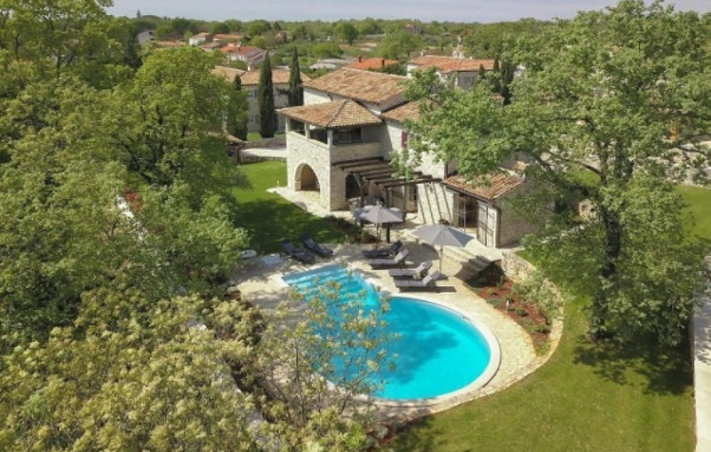 Villa White house B with pool Istria