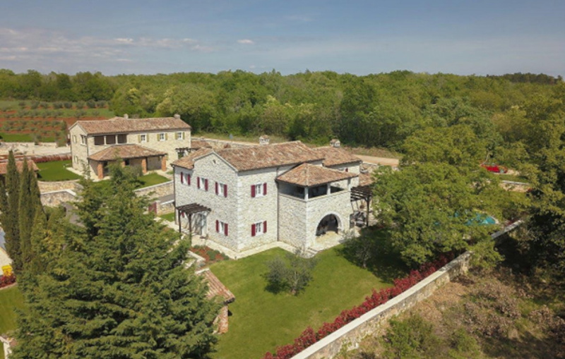 Villa White house B with pool Istria