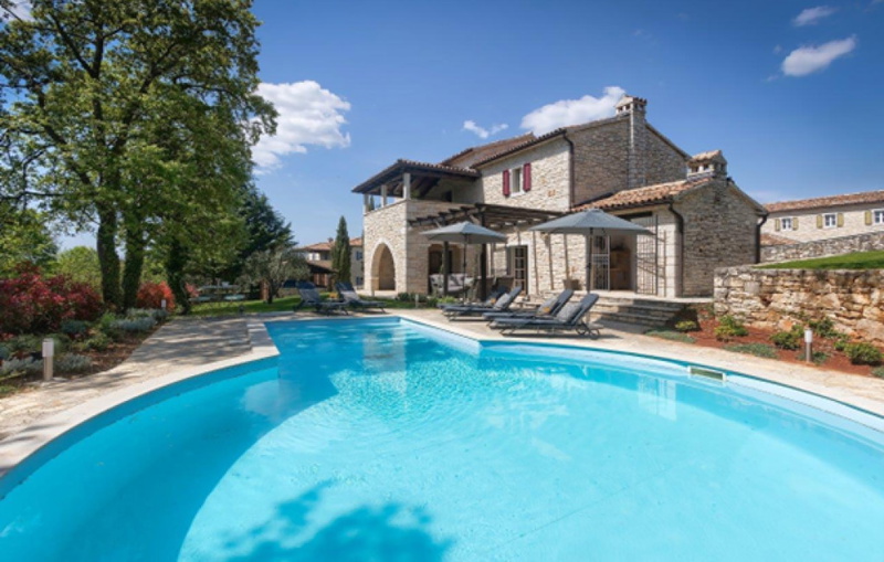 Villa White house B with pool Istria
