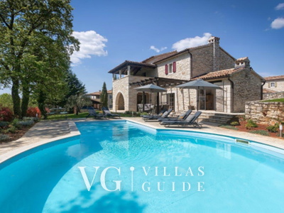 Villa White house B with pool Istria