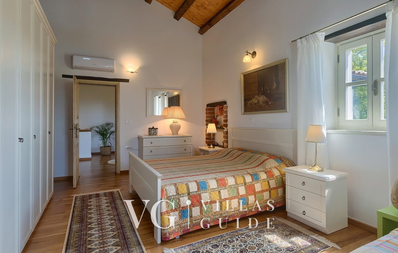 Villa White house B with pool Istria Camera da letto