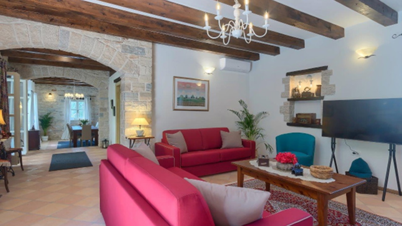 Villa White house B with pool Istria