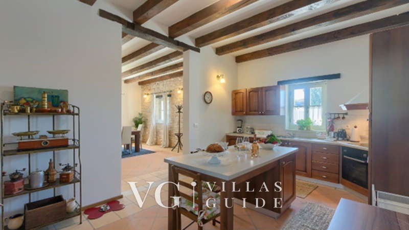 Villa White house B with pool Istria Kitchen