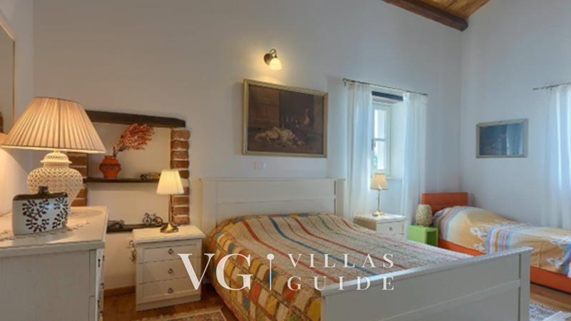 Villa White house B with pool Istria Bedroom