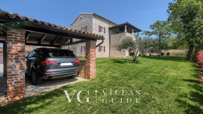 Villa White house B with pool Istria Additional content