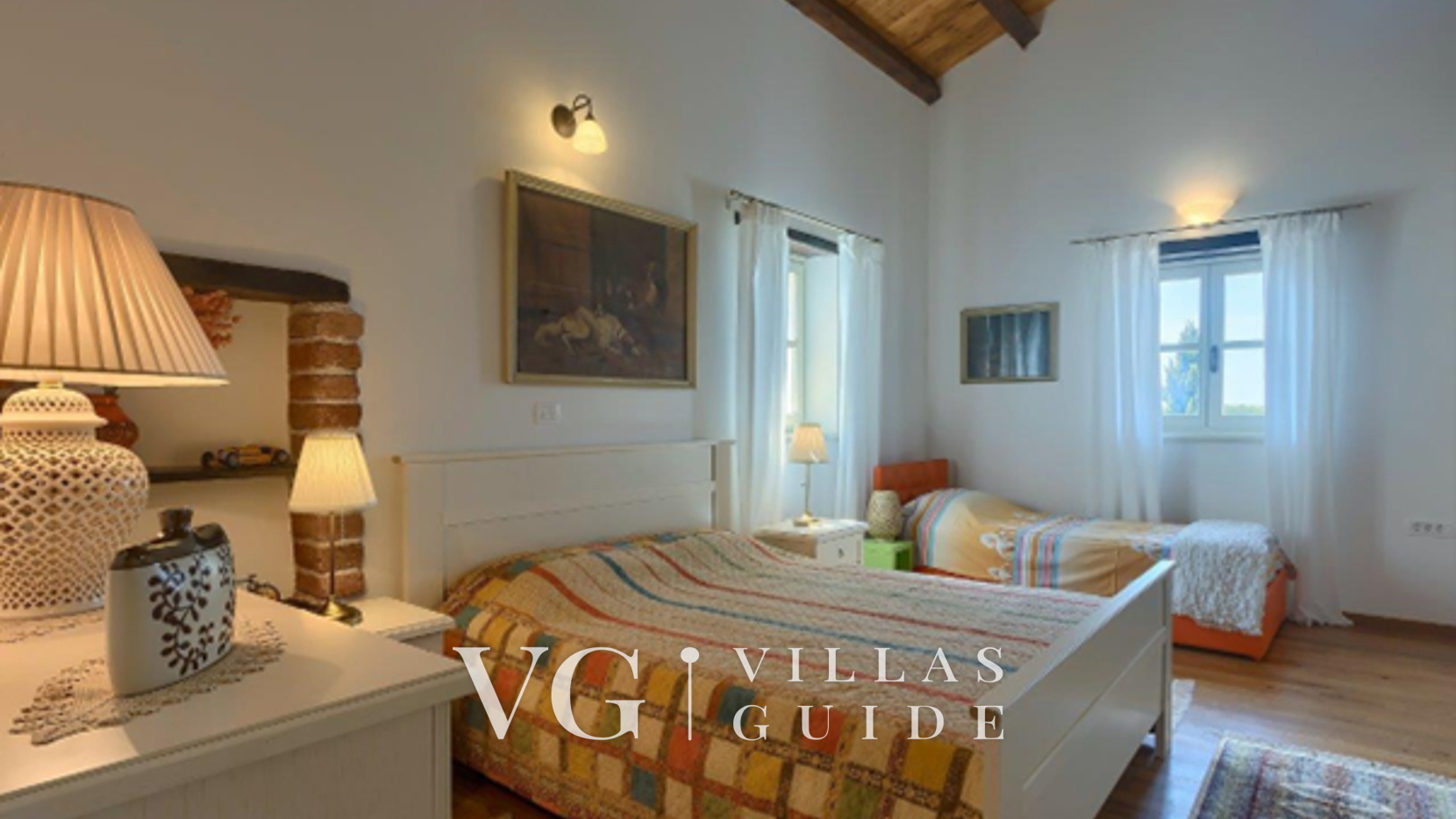 Villa White house B with pool Istria Bedroom