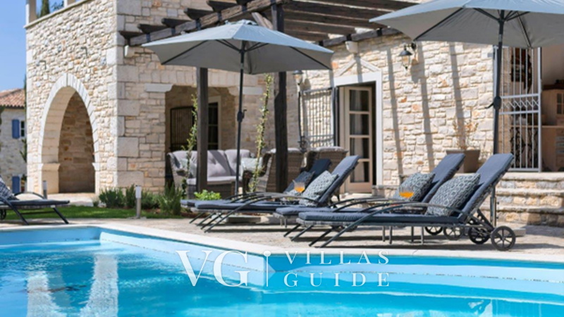 Villa White house B with pool Istria Pool