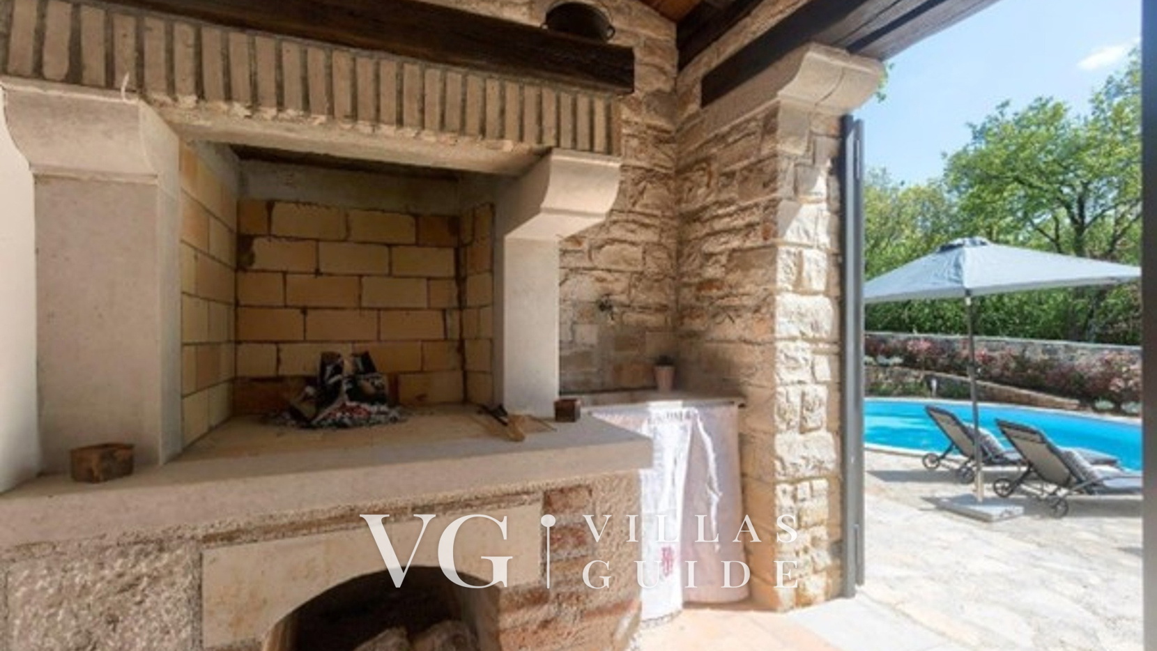 Villa White house B with pool Istria Additional content