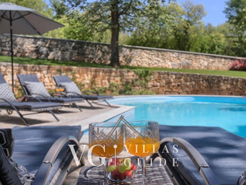 Villa White house B with pool Istria