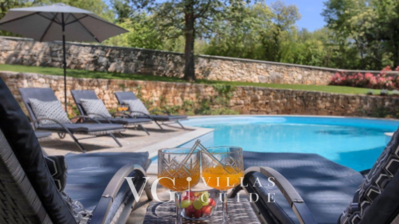 Villa White house B with pool Istria
