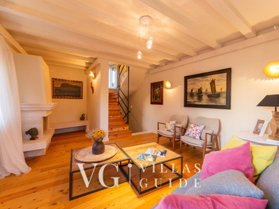 Villa Palazzo Antiqua island Vis Living room