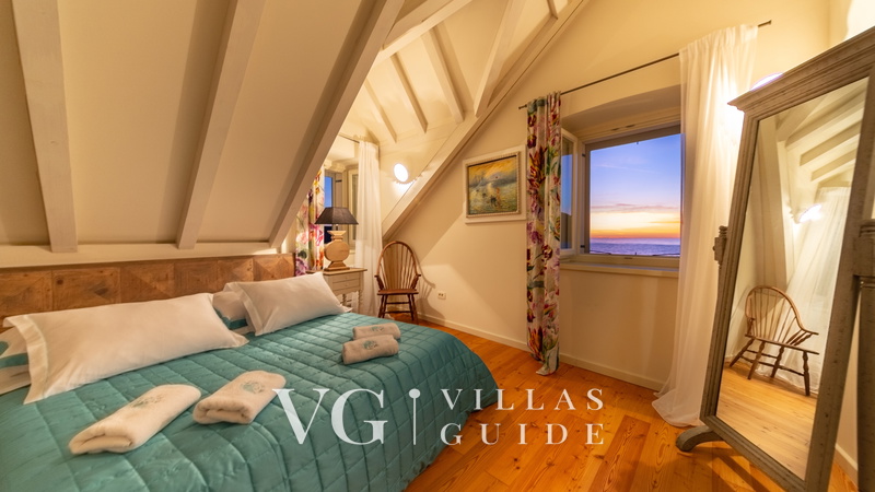 Villa Palazzo Antiqua beachfront Vis Spavaća soba