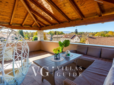 Villa Lemily with private pool Garden and property exterior