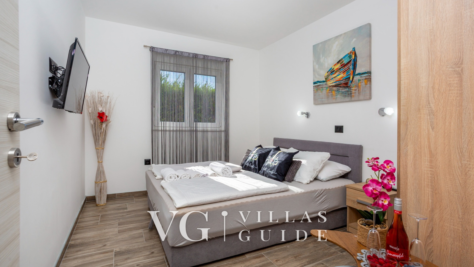 Villa Lemily with private pool Bedroom