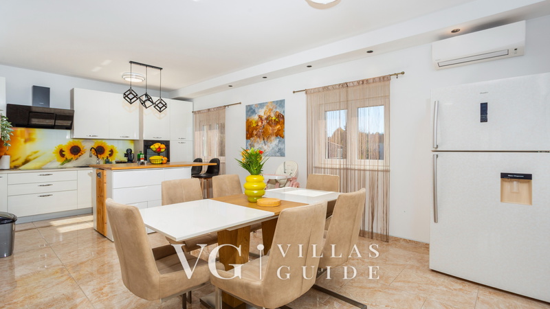 Villa Lemily with private pool Kitchen