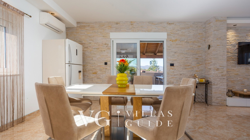 Villa Lemily with private pool Kitchen