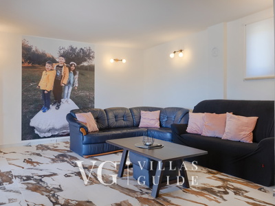 Villa Teta Fumica Wohnzimmer