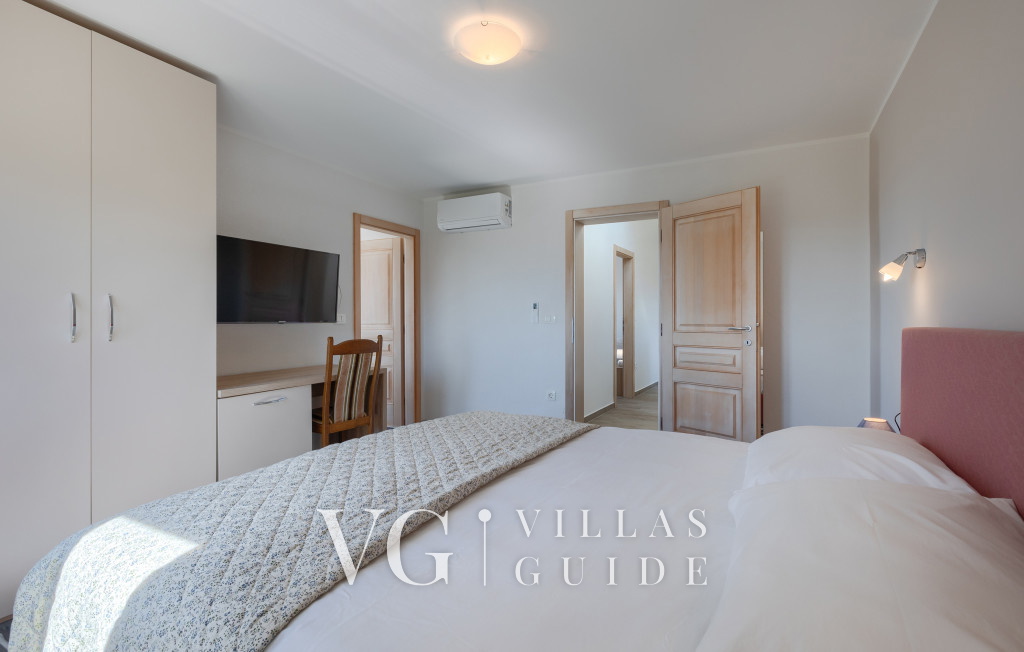 Villa Teta Fumica Schlafzimmer