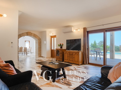 Villa Teta Fumica Wohnzimmer