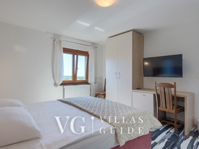 Villa Teta Fumica Schlafzimmer